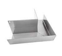 Renoplast® RK65 Aluminium Cornière de gouttière, angle extérieur 90° Gris, Gouttière Gouttière d'évacuation des eaux pluviales Drainage de toit Profilés en tôle pliée