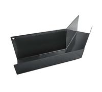 Renoplast® RK65 Cornière de gouttière en aluminium, angle extérieur 135° Graphite, Gouttière Gouttière d'évacuation des eaux de pluie Tôle pliée, Abri de jardin Abri de voiture Terrasse