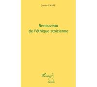 Janvier Za'abe – Renouveau de l'éthique stoïcienne – Essai – Broché