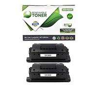 renouvelables Toner 90 x CE390 X Compatible MICR Cartouche de Toner pour vérifier l'impression pour HP Laserjet M602 M603 M4555. 2 Pack 90X MICR