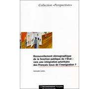 Renouvellement démographique de la fonction publique de l'Etat - Collectif - Documentation Francaise - broché - Etude