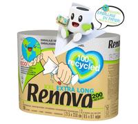RENOVA Essuie-tout Renova XXL 100% recyclé, le lot de 2 rouleaux