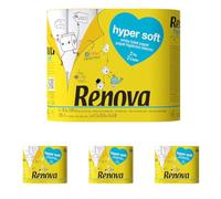 Renova Lot de 16 paquets de papier hygiénique Hypersoft 453 g