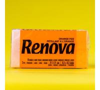 Renova Lot de 6 mouchoirs de poche Red Label Orange