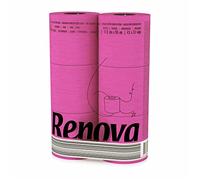 Renova Lot de 6 rouleaux de papier toilette doux 3 plis