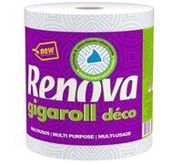 Renova Lot de 6 rouleaux d'essuie-tout Deco Gigarolls