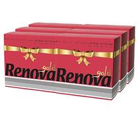 Renova Lot de 6 serviettes de table Rouge
