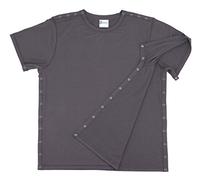 RENOVA MEDICAL WEAR Chemise de Chirurgie Post-épaule - Homme - Femme - Taille Unisexe, Gris, L