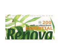 Renova Mouchoirs Boite Plenitude, 2 plis, format maxi, 200 mouchoirs