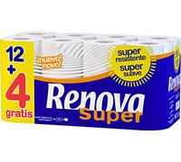 Renova Papier Toilette Super Prom - 16 Rouleaux Blanc