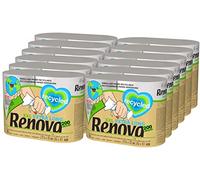 Renova Rouleaux de cuisine Recycled, 24 rouleaux équivaut à 60 rouleaux standard, papier recyclé, certificats FSC et Ecolabel