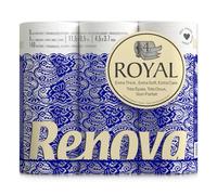 Renova Royal Papier hygiénique 4 plis blanc, 9 rouleaux CONFORT 200045194