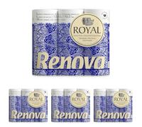 Renova Royal Papier hygiénique 4 plis blanc, 9 rouleaux CONFORT 200045194 (Lot de 4)