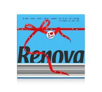 Renova Serviettes en papier Red Label Bleu - 70 serviettes