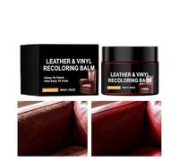 Rénovateur Cuir - Baume Conditionneur Recolorant 50g Pour Le Cuir Bordeaux - Crème De Restauration De Couleur Pour Meubles,Pour Canapé Automobile, Sofa, Canapé, Sac À Main, Portefeuille Et Chaussures