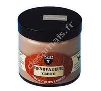 Rénovateur cuir crème pot 250ml rouge Avel