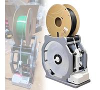 Rénovateur de filament 3D, machine de reconstitution électrique avec démarrage et arrêt intelligents, s'enroule soigneusement sans nœuds, pour bobines de 1 kg, enrouleur de bobine universel