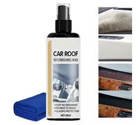 Rénovateur De Garnitures Pour Véhicules - 100ml Nourrissant avec Serviette,Spray De Polissage Et Rénovation Pour Garnitures Auto,Pour Toit Tableau De Bord Console Centrale Poignées De Porte Taxi