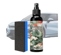 Rénovateur de phares - 120 ml - Solution de polissage pour réparation de lentille de phare | Élimination d'oxydation, kit de détails pour voiture, camion, VUS, camping-car, protection extérieure