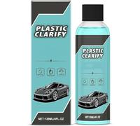 Rénovateur de plastique pour voiture, nettoyant sans eau longue durée pour plastique, caoutchouc et cuir, redonne de l'éclat aux tableaux de bord, roues, phares et garnitures.