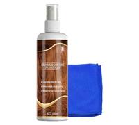 Rénovateur Parquet Bois Dur - Agent Lustrant Haute Brillance 100 ml Avec Chiffon - Finition Sol Brillance Rapide - Pour Cuisine Meubles Placards Usage Domestique Vieilles Portes Tables Et Armoires