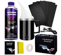 Renovateur Phare Voiture - 650g Kit Renovation Phare voiture, Kit Polissage Phare Voiture, Kit Nettoyage Phare Voiture, Kit Rénovation Phare, Kit de Restauration de Phares pour Moto et Auto