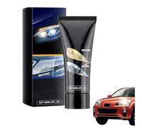 Renovateur Phare Voiture Crème D'entretien pour Phares de Voiture Polish Phare Voiture Nettoyant Phare Voiture Opaque Kit Nettoyage Phare Voiture Restaurateur de Phares Jaunâtres ou Usés (1PCS)