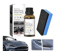 Renovateur Plastique, 2025 Nouveau modèle Renovateur Plastique Voiture Extérieur, Efface Rayure Plastique pour Voitures, Motos Entretien Exterieur/Interieur du Plastique 30ML (1 SET)