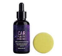 Rénovateur Plastiques Auto - 50ml Nettoyant Polissant Action Rapide, Kit Restauration Phares | Nettoyant Intérieur Véhicule, Spray Détailing Nettoyage Profond | Pour Tableau De Bord Extérieur Entretie