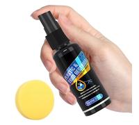 Rénovateur pour Garnitures Noires de Voiture,50 ml Spray Nettoyant Longue Durée - Restaurateur de Plastiques - pour Véhicule Réparation Rayures Intérieur Extérieur et Brillance Tableau de Bord