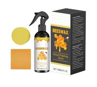 Rénovateur Pour Parquets En Bois Dur - Anti-Fissure Dépoussiérage Longue Durée | Spray Nettoyant Meubles Bois Et Sols | Placards, Tables, Étagères, Bureaux, Chaises, Salon, Entrée, Appartement