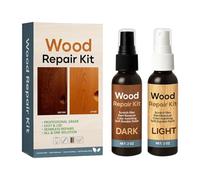 Rénovateur pour sols stratifiés - Formule d'élimination des rayures, spray brillant pour bois d'une capacité de 57 ml, mélange revitalisant pour armoires en bois dur, entretien de nettoyage de bureau