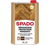 Rénovateur Protecteur parquets - Rénove, protège, ravive et embellit - Anti rayures - Anti tâches - Brillance et éclat - 1 L