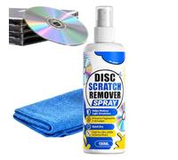 Rénovateur Rayures DVD Spray 100ml Séchage Rapide Restauration Finition | Nettoyage DVD Efface-Rayures Pour Albums Vidéos Lecteurs Musique Collection Multimédia École Maison Studio