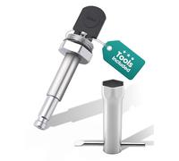 Renovation RP5649 Bouton poussoir inverseur pour robinet de baignoire et douche Delta à poignée unique, noyau en acier inoxydable 304 avec outil d'installation, remplace RP5649