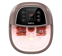 RENPHO Bain de Pieds Hydromasseur avec Chauffage Rapide, Massage Automatique et Jets de Bulles Puissants, Rouleaux de Massage Shiatsu, Pédicure pour les Pieds Fatigués,Température Réglables