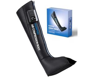 RENPHO Bottes Pressothérapie Jambes avec Capteur de Pression Intelligent, Massage Jambes Sans Fil pour Pieds, Mollets et Cuisses, Cadeau Saint Valentin Homme & Femme, Adaptateur Non Inclus, 1