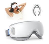 RENPHO Eyeris Masque de massage des yeux avec chaleur, masque chauffant et silencieux pour les migraines, masseur du visage pour soulager les yeux secs, cadeau d'anniversaire pour homme et femme