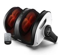 RENPHO Masseur de Pieds Shiatsu, Masseur de Jambes Avec Télécommand, Masseur de Mollets, Chambre Pour Pieds 19,5 cm in Large, Petrissage, Roulement, Compression, Chauffage