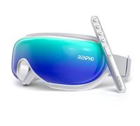 RENPHO masseur oculaire avec télécommande et chaleur, masque de massage des yeux rechargeable avec musique bluetooth pour soulager la fatigue oculaire, poches oculaires sec améliorer le sommeil
