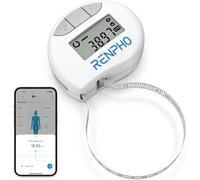 RENPHO Mètre Ruban Rétractable et Connecté avec Application Bluetooth pour Mesure du Corps, Perte de Poids, Gain de Muscle, Remise en Forme et Musculation Pouces et Centimètres