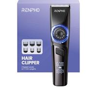 RENPHO Tondeuse Cheveux Hommes Multifonctionnelle, Tondeuse Barbe avec 180 Minutes D'autonomie, Lames Ultra-tranchantes, Coupe Choux Barbe pour la Famille, les Coiffeurs, Cadeau