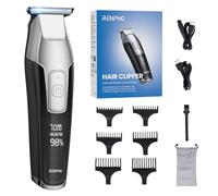 RENPHO Tondeuse Cheveux Hommes, Tondeuse Barbe avec Lames Tranchantes, Écran à LED, Kit de Appareils et Outils de Coiffure avec Plusieurs Accessoires