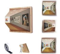 RENQIDD Veilleuse à œil Nu 3D Vision - Lampe décorative Murale créative, Conception d'œuvre d'art Classique, Lampe d'ambiance Unique - Galerie d'art Convient pour Chambre, Bureau, Bureau (D)
