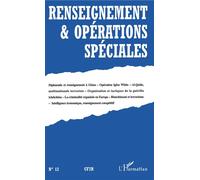 Renseignement et opérations spéciales Tome 12 - Eric Denécé - L'harmattan - broché - Revue
