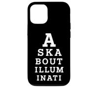 Renseignez-Vous sur Illuminati Eye Test Parody Conspiracy Theory Coque pour iPhone 12/12 Pro
