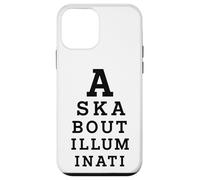 Renseignez-Vous sur Illuminati Eye Test Parody Conspiracy Theory Coque pour iPhone 12 Mini