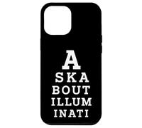 Renseignez-Vous sur Illuminati Eye Test Parody Conspiracy Theory Coque pour iPhone 12 Pro Max