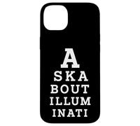 Renseignez-Vous sur Illuminati Eye Test Parody Conspiracy Theory Coque pour iPhone 14 Plus