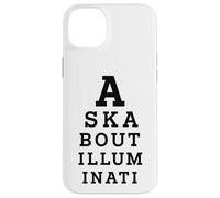 Renseignez-Vous sur Illuminati Eye Test Parody Conspiracy Theory Coque pour iPhone 14 Plus